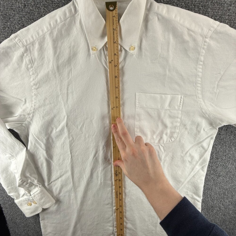 Peter Millar Button-Down Medium Turkey Cotton Whi… - image 6